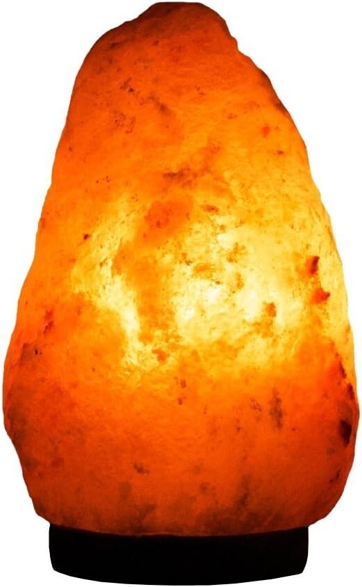 Versatile Himalayan Salt Rock Lamp with Adjustable Dimming - Perfect Gift Choice