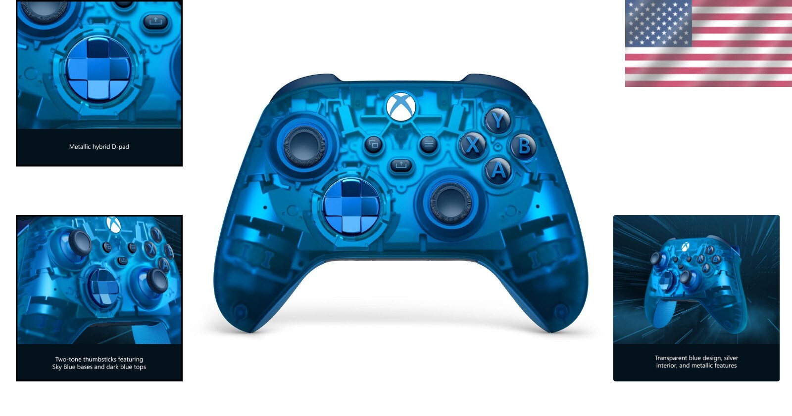 Customizable Sky Cipher Wireless Controller - 40 Hours Battery Life & Bluetooth
