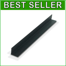 Load image into Gallery viewer, 3/4" x 3/4" Matte Black Angle Moulding - Scratch-Resistant, 36" Lengths