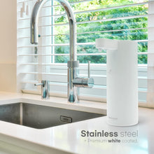 Load image into Gallery viewer, Elegant Touchless Soap Pump Dispenser - 9 oz. Stainless Steel, USB-C Recharge