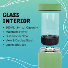Load image into Gallery viewer, Elegant Vacuum-Sealed Storage Container with 300ml Glass Jar - Keeps Food Fresh
