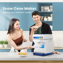 Load image into Gallery viewer, Premium Electric Snow Cone Maker with Adjustable Ice Texture – 250-W Performance