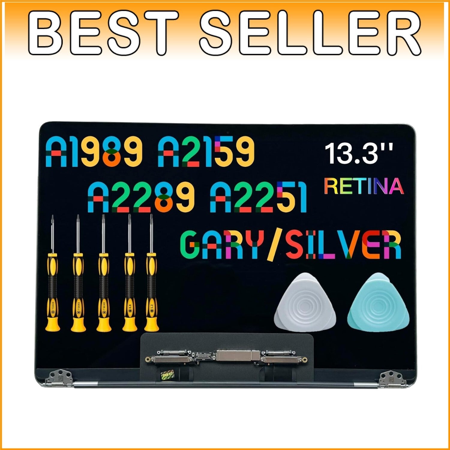 13.3” Retina LCD Display for MacBook Pro A2251 A2289 with Easy Installation Kit