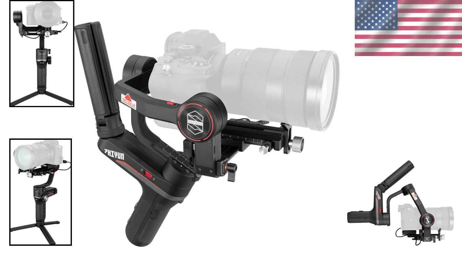 Official Weebill S Gimbal Stabilizer: 14-Hour Battery Life, 3-Axis Stabilization