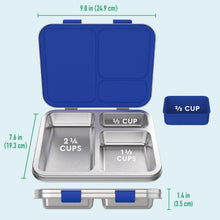 Load image into Gallery viewer, Multi-Compartment Kids Lunch Box - Leak-Proof &amp; Stylish Shark Design for Ages 3+