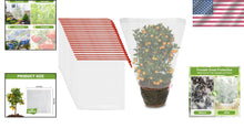 Load image into Gallery viewer, Versatile 20-Pack 27x27 Inch Plant Protection Bags - Drawstring for Easy Use