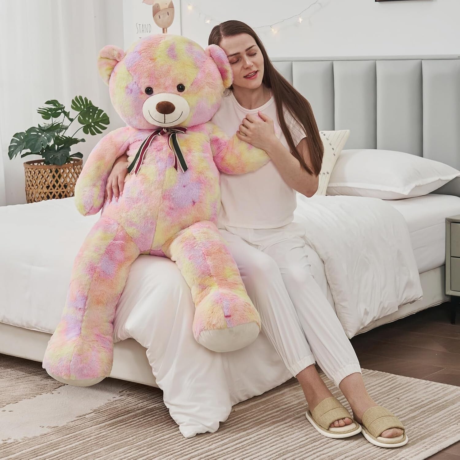 Big 52-Inch Teddy Bear with Safety Features - The Perfect Gift for Loved Ones