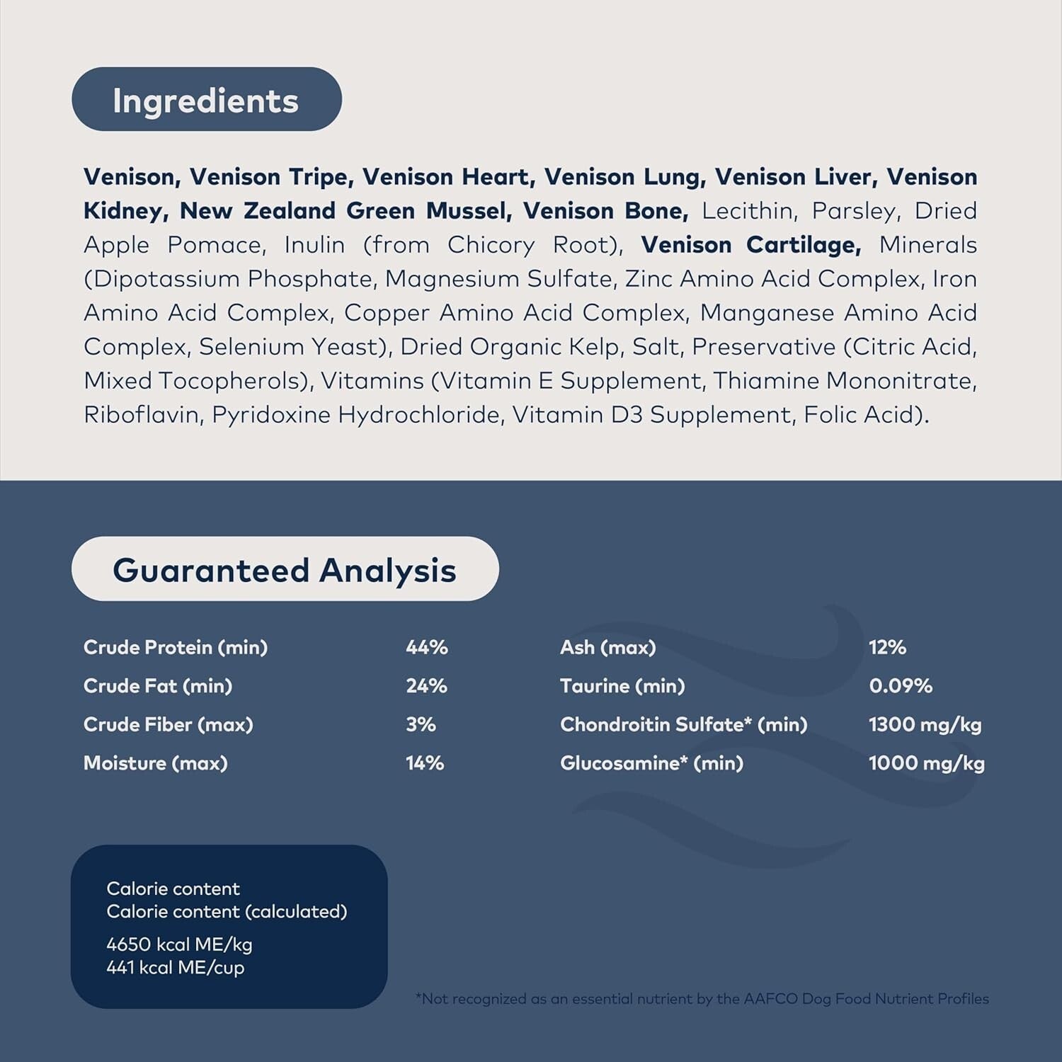 Grain-Free Venison Dog Food - Air-Dried with Superfoods, 5.5 lbs for All Breeds