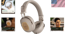 Load image into Gallery viewer, House of Marley Positive Vibration Headphones - 50 Hours Playtime, Bluetooth 5.0