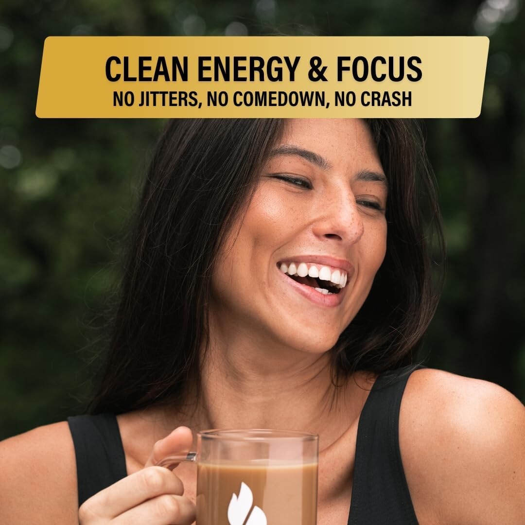 Sustained Energy Chocolate Fudge Coffee - 15 Ingredients for Peak Performance