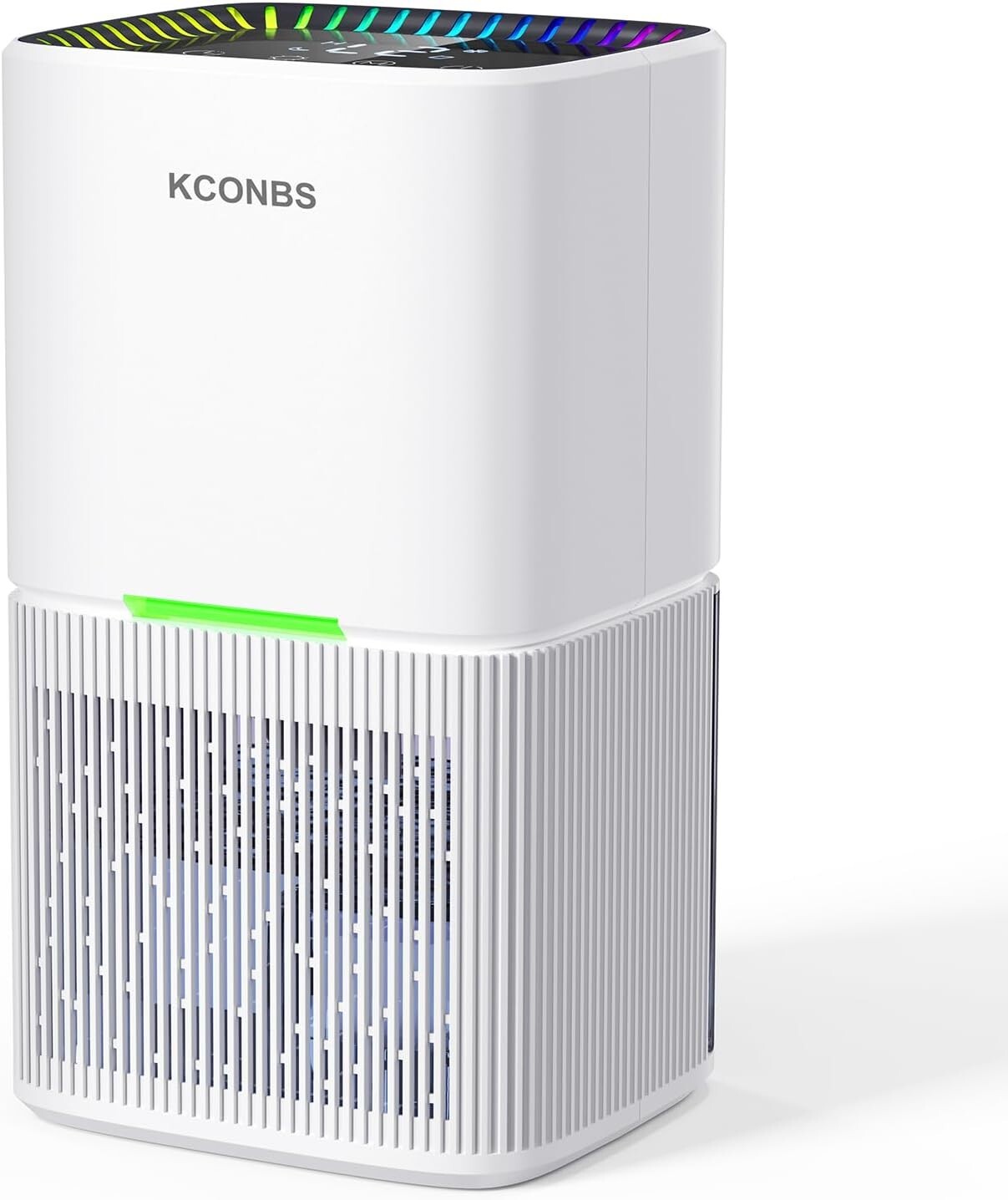 Efficient 500 sq.ft Dehumidifier with Automatic Shut-Off & Colorful LED Lights