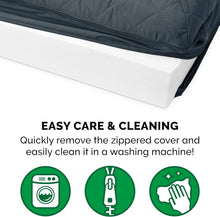Load image into Gallery viewer, Supportive Quilted Orthopedic Dog Couch for Large Dogs - Machine Washable Cover