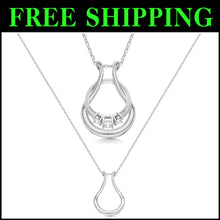 Load image into Gallery viewer, Elegant Stainless Steel Ring Holder Necklace for Men &amp; Women - Stylish Jewelry