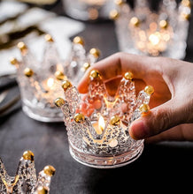Load image into Gallery viewer, Gold Glass Votive Candle Holder Set of 12 - Ideal for Weddings and Celebrations
