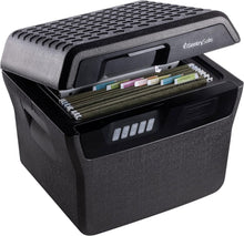 Load image into Gallery viewer, Heavy-Duty Charcoal Gray Safe with Digital Keypad – Protects Files &amp; Media