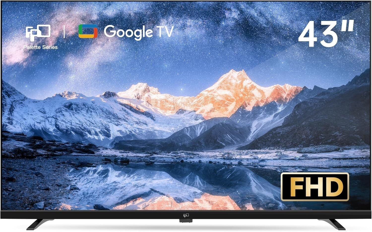43-Inch LED Smart TV with Google Assistant & Chromecast - Immersive Viewing