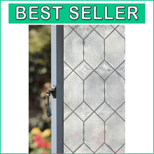 Load image into Gallery viewer, Up to 98% UV Protection Leaded Glass Privacy Window Film - 36"x72" Made in USA