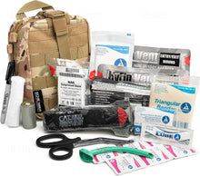 Load image into Gallery viewer, Complete Tactical IFAK Kit - Fully Stocked MOLLE Pouch for Emergency Wound Care