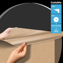 Load image into Gallery viewer, 1/8" Thick Round Acrylic Discs - 20" Clear Panels for Creative DIY Projects