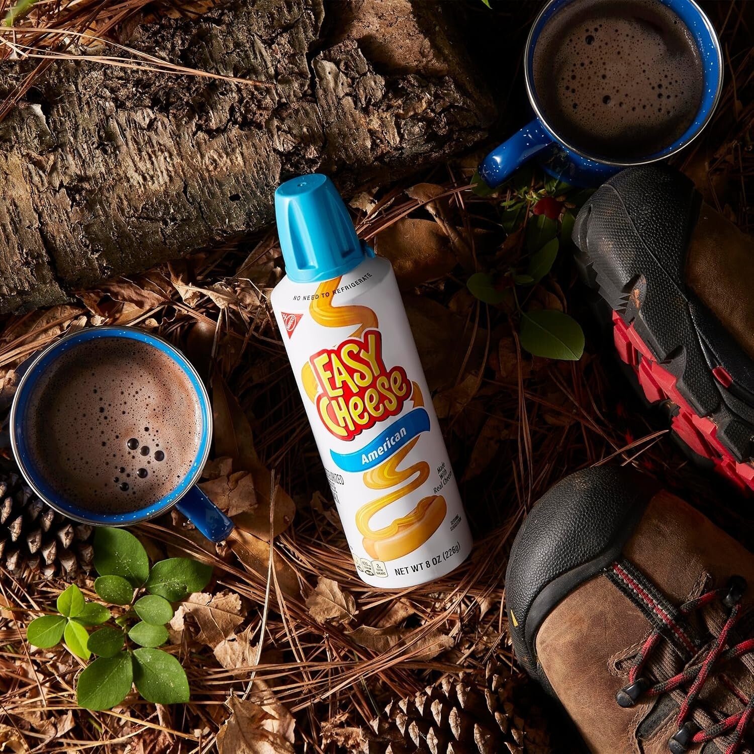 Bulk 12-Pack of Fun and Spreadable American Cheese Spray - Kids & Adults Loved