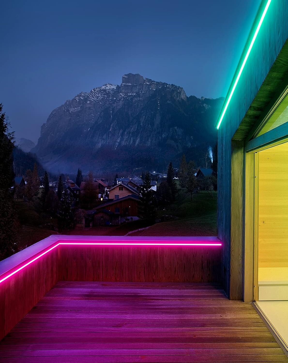 Bright RGB LED Neon Rope Light 32.8FT - Remote Controlled & Waterproof