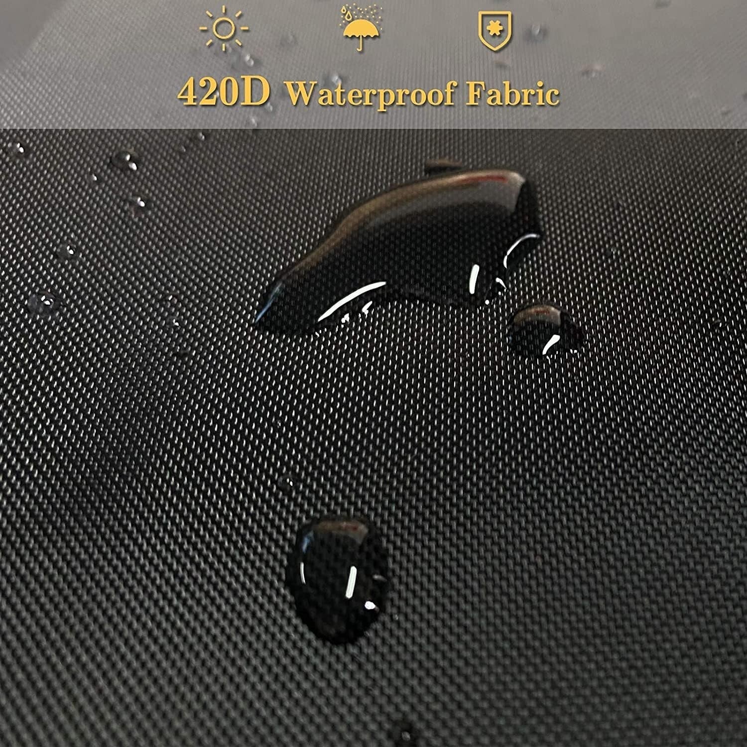 Durable Black Washer/Dryer Cover Set - Waterproof and Dustproof for All Models