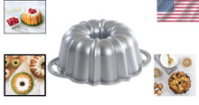 Load image into Gallery viewer, USA-Made 6-Cup Bundt Pan - Nonstick Finish for Effortless Baking &amp; Cleanup