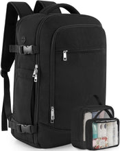 Load image into Gallery viewer, Ergonomic Travel Backpack with Packing Cubes - 40L Waterproof Adventure Bag