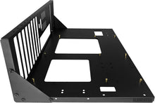 Load image into Gallery viewer, Black Metal Open Chassis PC Case with 7 Expansion Slots and USB Connectivity
