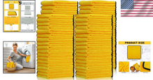 Load image into Gallery viewer, Premium Gold 16''x16'' Microfiber Towels - 40 Pack for Multi-Purpose Cleaning