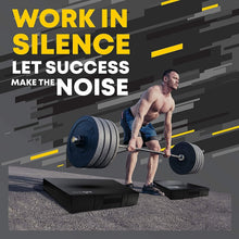 Load image into Gallery viewer, Premium Weightlifting Drop Pads with PVC Cover &amp; Carry Handles - Pair of 2