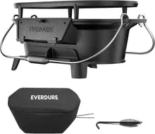 Load image into Gallery viewer, Versatile Charcoal Grill &amp; Tabletop Skillet - Ideal for Camping and Tailgating