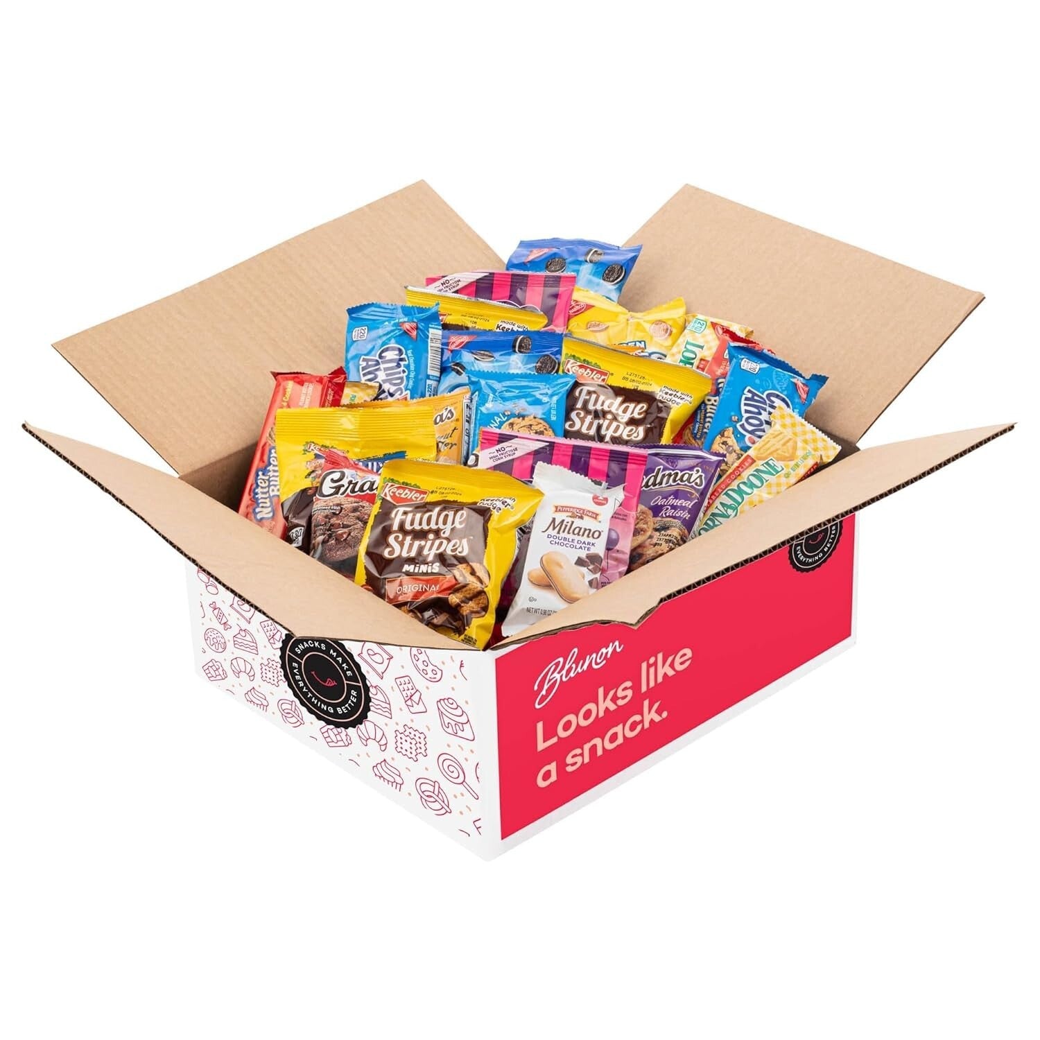 Delicious Cookie Variety Pack - 45 Individually Wrapped Treats for Sharing