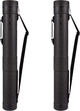 Load image into Gallery viewer, 2-Pack Extendable Waterproof Poster Tubes, 30.5" to 49" with Shoulder Strap