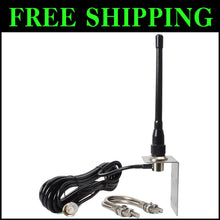 Load image into Gallery viewer, Compact VHF Marine Antenna for 156-163MHz with Coax Cable &amp; Easy Install Kit
