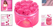Load image into Gallery viewer, Beautiful Preserved Rose Bouquet in Velvet White Box - Gift of Lasting Love