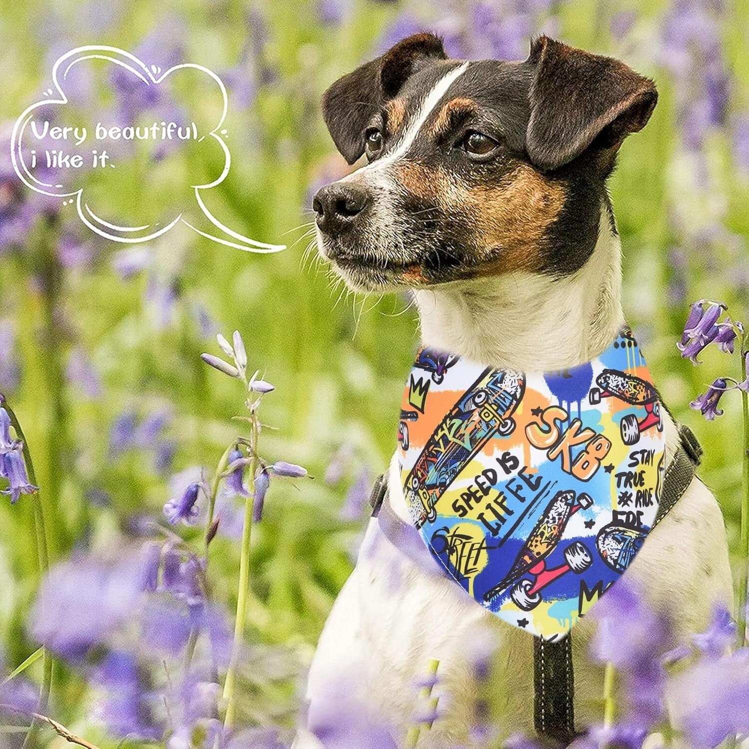 50PCS Sports-Themed Dog Bandanas for Large Breeds - Comfortable & Stylish