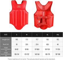 Load image into Gallery viewer, Premium Muay Thai &amp; MMA Chest Protector - Adjustable Unisex Guard, X-Large