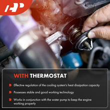 Load image into Gallery viewer, Engine Water Pump with Thermostat &amp; Gasket for Chevy GMC Cadillac 4.8L-6.0L