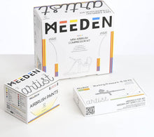 Load image into Gallery viewer, Mini Airbrush Kit with Quiet Compressor &amp; 12 Colors - Perfect for Artists