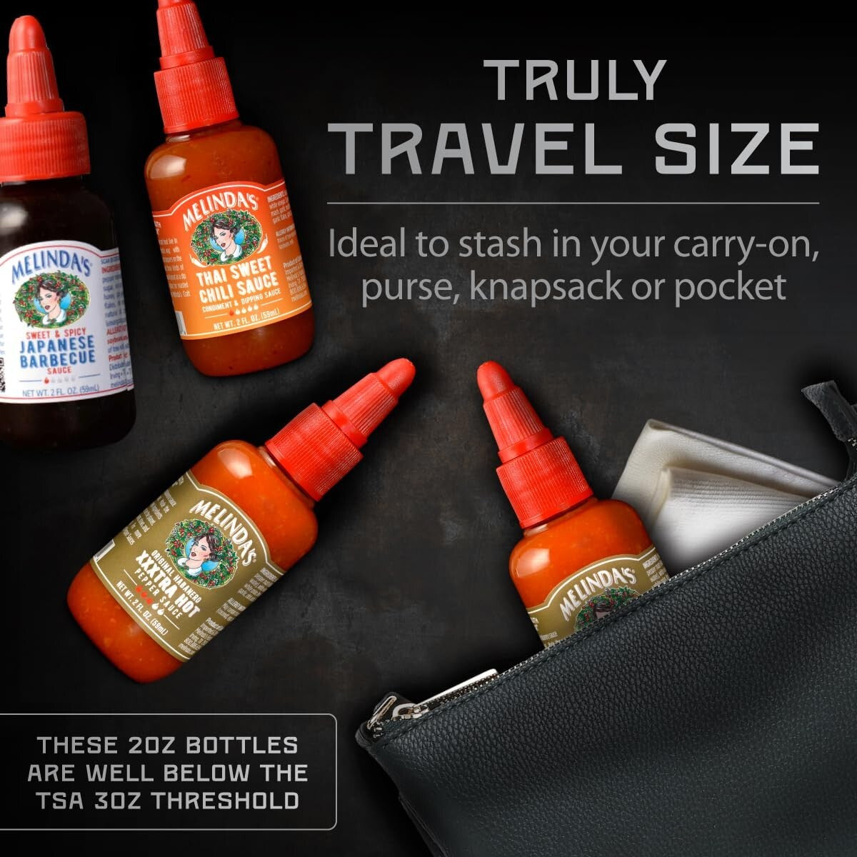 30 Flavors of Melinda’s Mini Hot Sauce - Ideal Gourmet Gift Set for Foodies