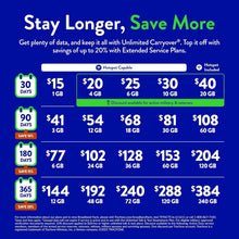 Load image into Gallery viewer, 30-Day Unlimited Talk, Text, and 3GB Data Plan - Affordable Tracfone Solution