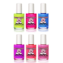 Load image into Gallery viewer, Kid-Friendly Non-Toxic Nail Polish Set – 6 Odorless Gel Polishes for Safe Play