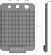 Load image into Gallery viewer, Fireproof Crypto Capsule Wallet for 24-Word Bitcoin Key Backup - Portable Design