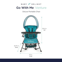 Load image into Gallery viewer, Versatile Portable Kids Chair with Safety Harness - Perfect for Growing Children
