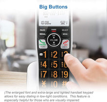 Load image into Gallery viewer, Premium DECT 6.0 Cordless Phone System - 5 Handsets &amp; Smart Caller ID Announcer