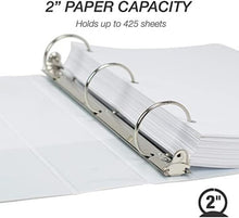 Load image into Gallery viewer, Economy 2-Inch Clear View Binders - Archival Safe, Non-Stick Materials, 12 Pack