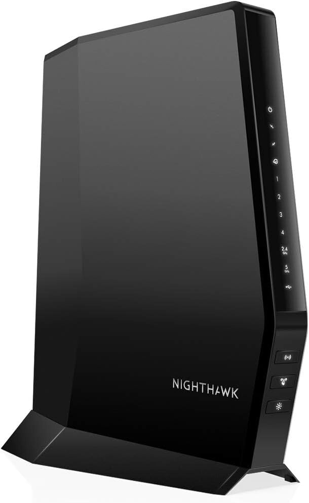 Advanced Nighthawk WiFi 6 Router and DOCSIS 3.1 Modem Combo - Coax Connectivity