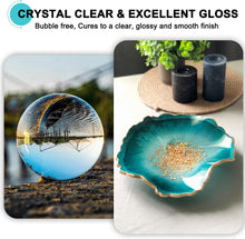 Load image into Gallery viewer, Durable Crystal Clear Epoxy Resin Kit - Ideal for Wood Coating &amp; Art Projects