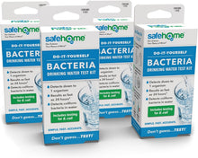 Load image into Gallery viewer, 4 Pack Bacteria Test Kit - Easy Home Testing for Clean Water - Eco-Friendly